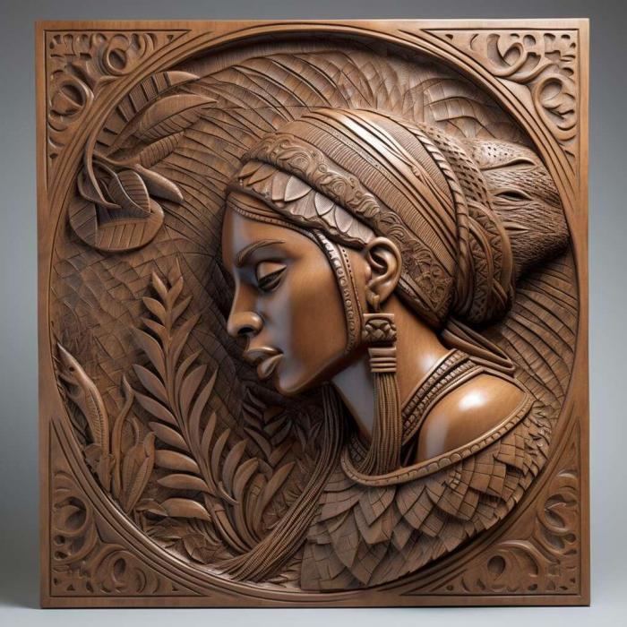 نموذج ثلاثي الأبعاد لآلة CNC 3D Art 